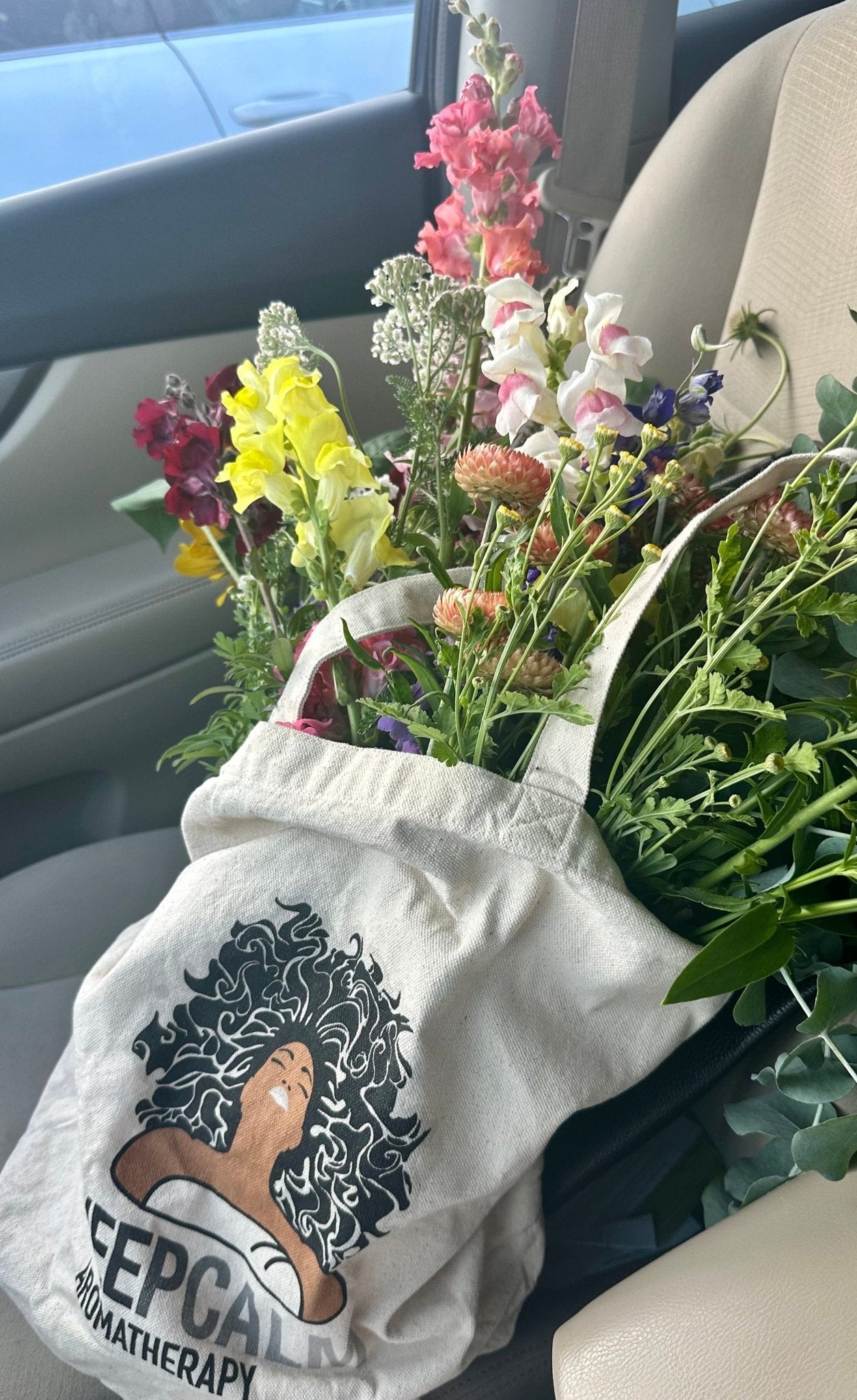 Calm Shopping Tote - KeepCalmAromatherapy