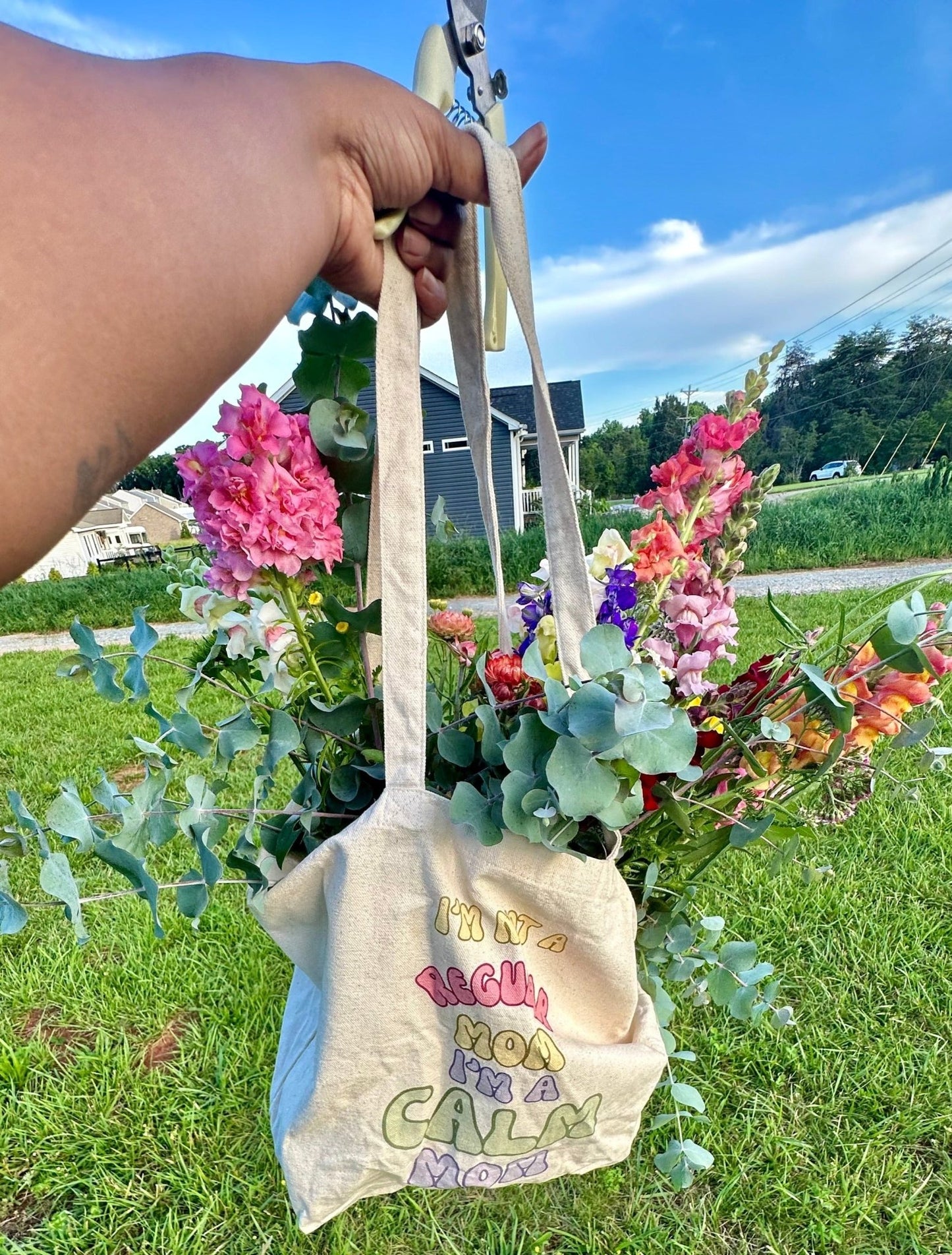 Calm Shopping Tote - KeepCalmAromatherapy