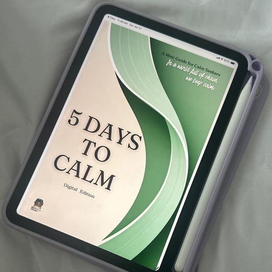 5 Days to Calm - Aromatherapy Reset Ritual Guide | Keep Calm Aromatherapy