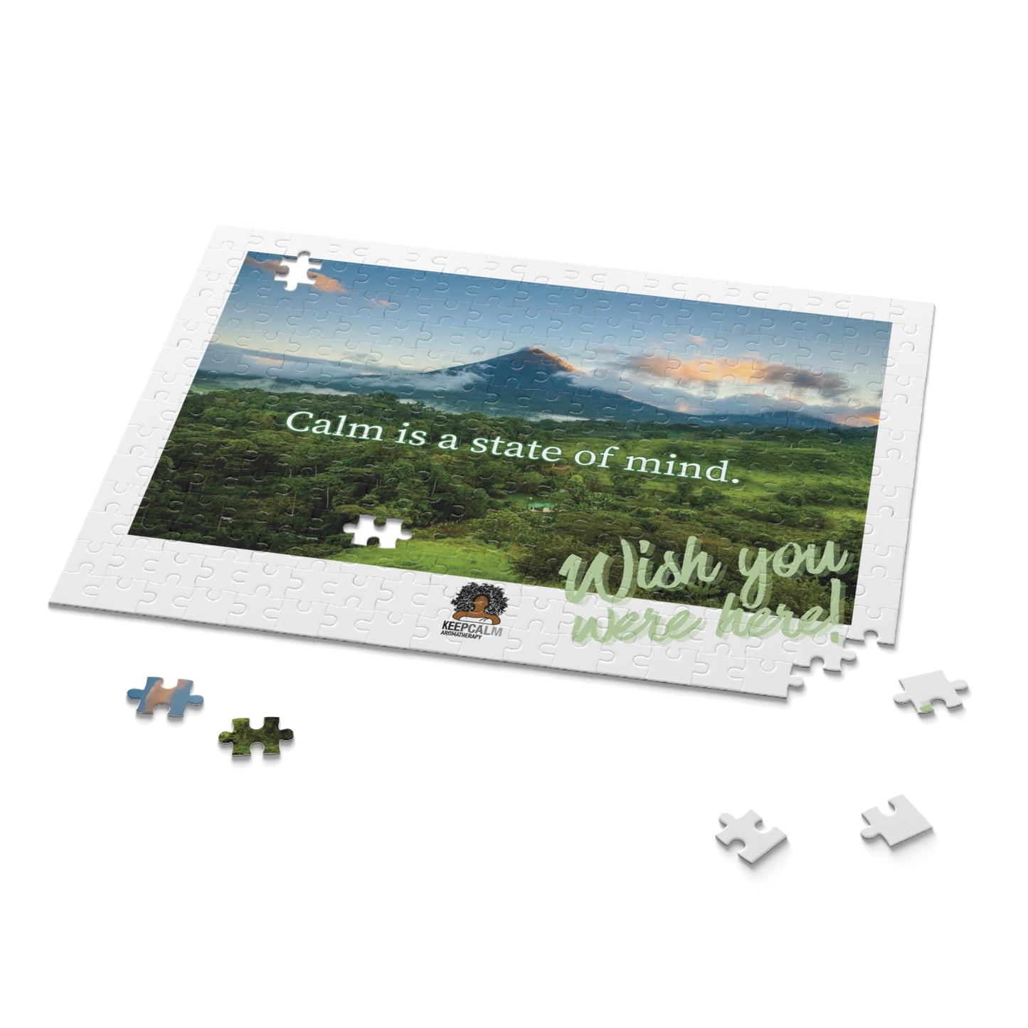 Calm Scenic 'Calm is a State of Mind' Photo Puzzle – 252 or 500-Piece - KeepCalmAromatherapy